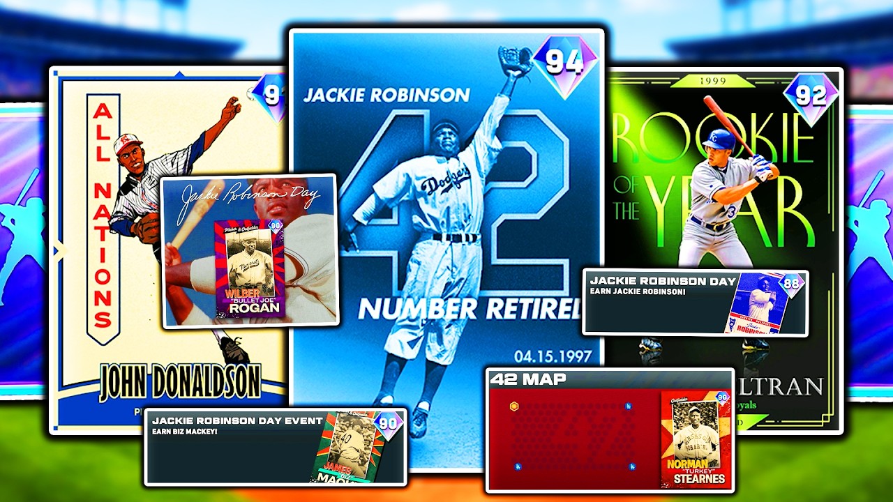 Jackie Robinson Day Collection, Conquest, Program, and MORE!