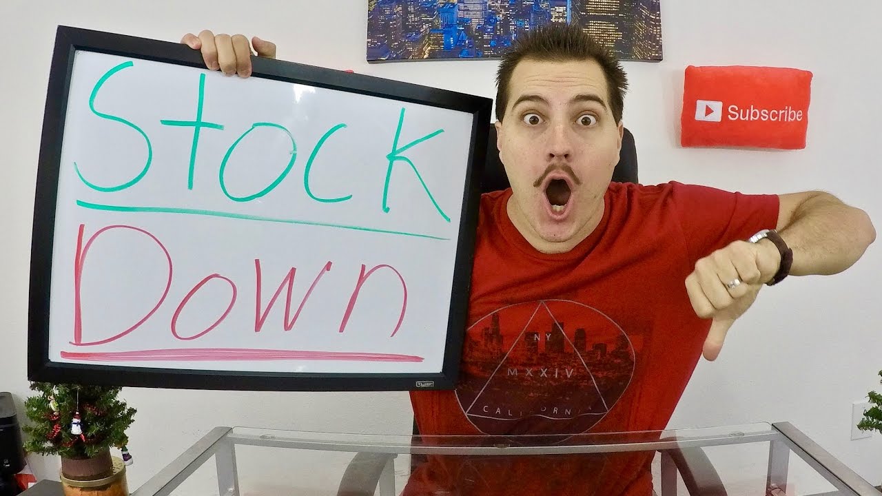 5 things you can do when your Stock goes DOWN!