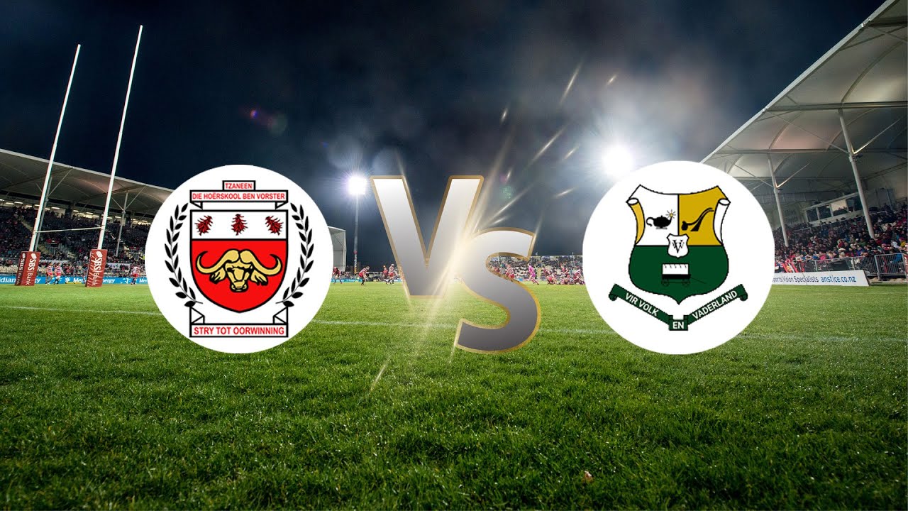 RUGBY: Die Hoerskool Ben Vorster VS Hoerskool Volkskool Heidelberg 0/15A
