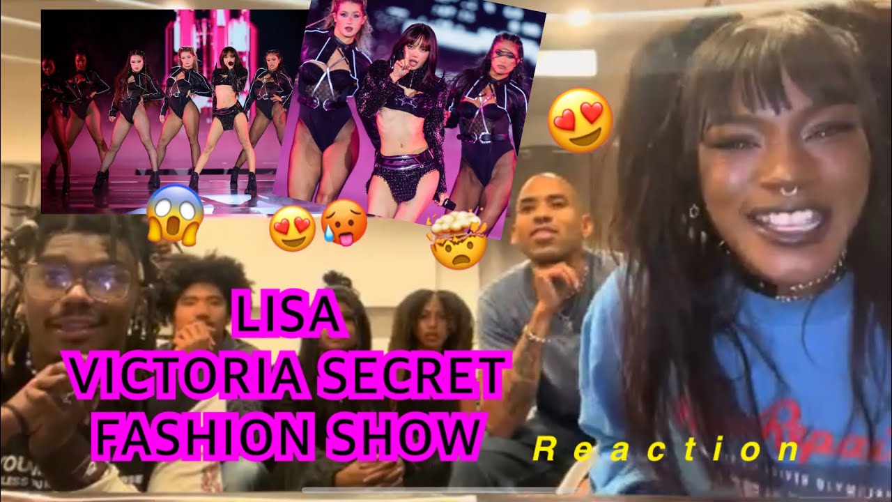 LISA VICTORIA SECRET FASHION SHOW ROCKSTAR REACTION