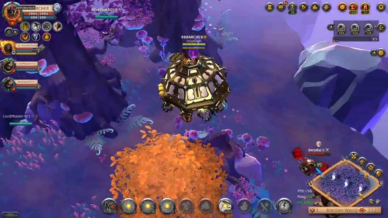 LMFAO BATTLE MOUNT Albion Online | Shot with GeForce
