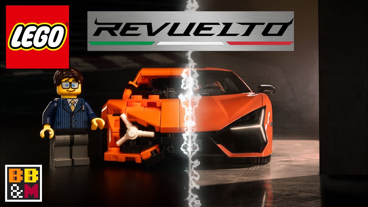 LEGO Speed ​​Champions Lamborghini Revuelto | это достаточно точно ???🤔