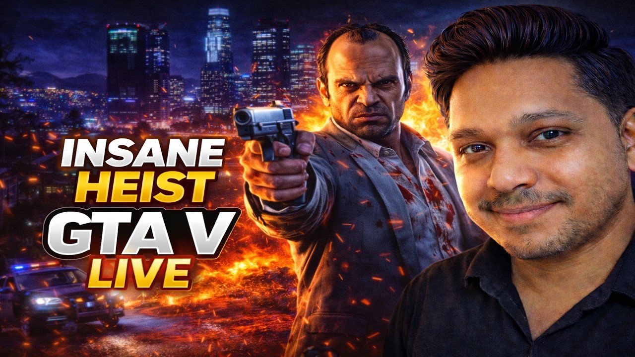 Grand Thief Auto 5 🔵 Hindi Gameplay | Cinematic Stream | Part 3 | Stairtech Gaming ⭐