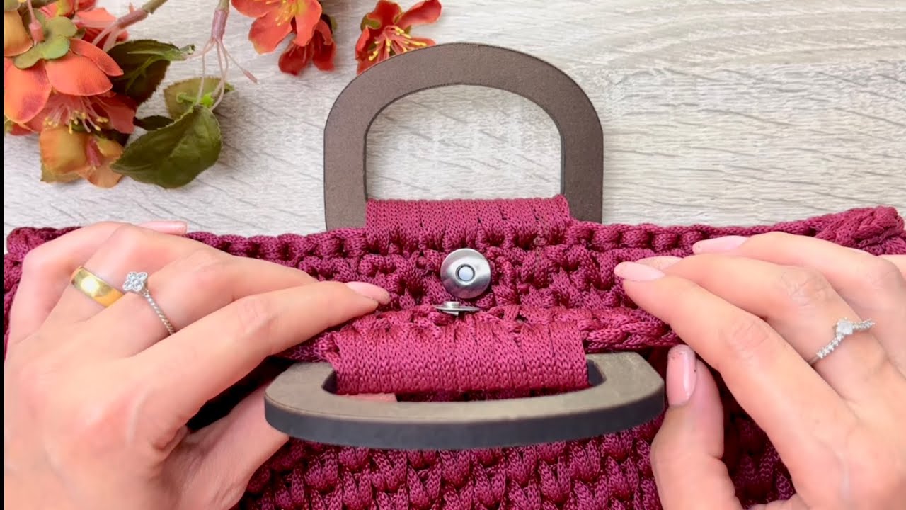 Como colocar botão imantado em bolsas de fio náutico /Fecho de imã/ Botão magnético/ Magnetic snap