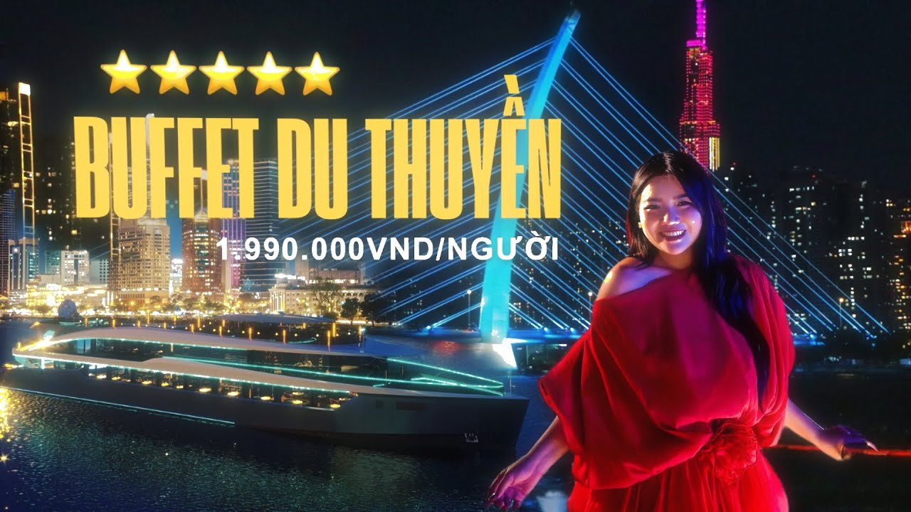 ĂN BUFFET TỐI, NGẮM PHÁO HOA TRÊN DU THUYỀN 5 SAO ELITE OF SAIGON, GIÁ CHỈ TỪ 1.990.000++/NGƯỜI