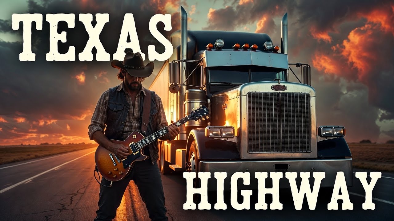 American Country Rock Experience | Electric Guitar, Heavy Truck & Epic Sunset Ride
