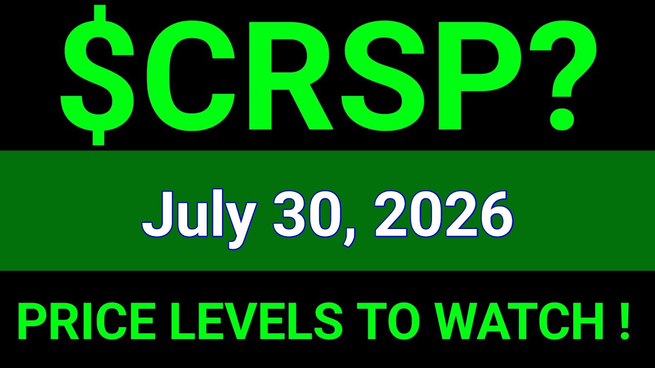 CRSP Stock Analysis | CRISPR Therapeutics AG | July 30, 2026