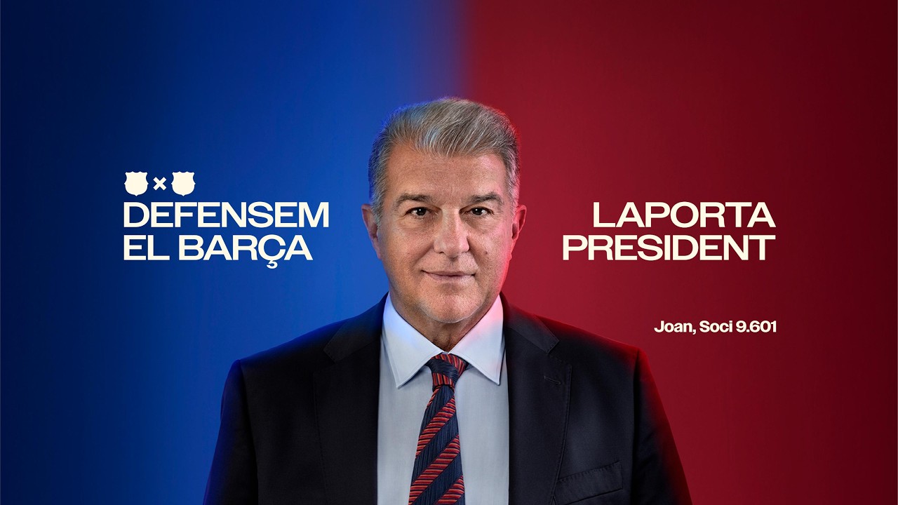 Presentació del candidat a presidir la Comissió Econòmica del FC Barcelona.