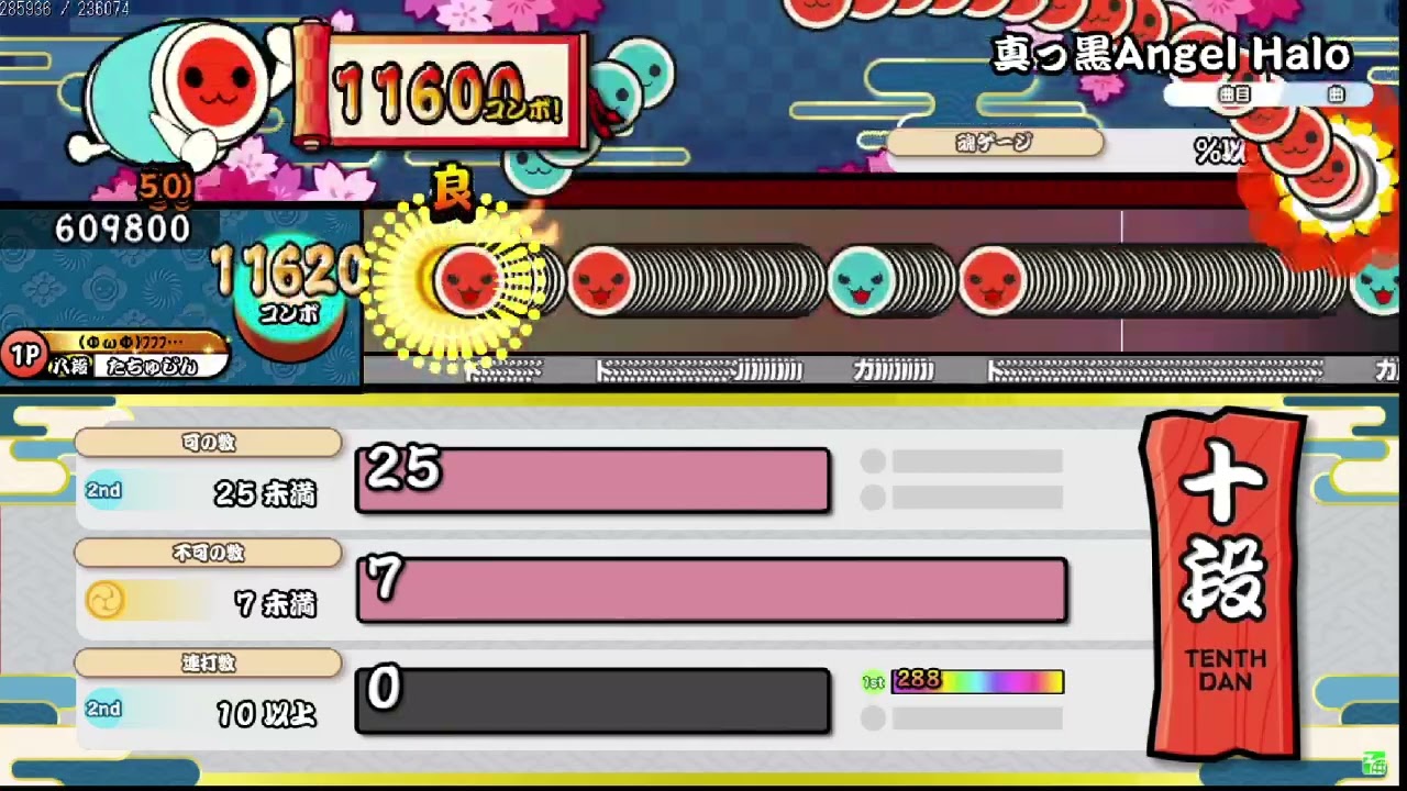 【TJAP3】真っ黒段位道場　十段