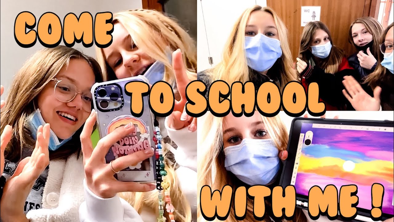 COME TO SCHOOL WITH ME ! EIN TAG IN DER SCHULE MIT MIR  | MaVie Noelle