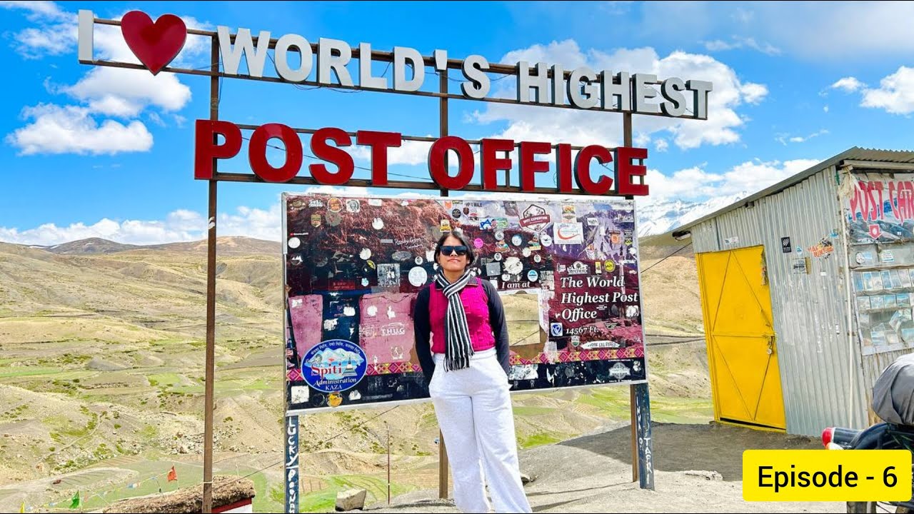 World's HIGHEST Village, Post Office & Restaurant😍| Chicham Bridge🤩| Budhha Statue & more| Vlog #58