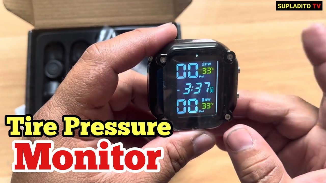 Motorcycle Tire Pressure Monitor