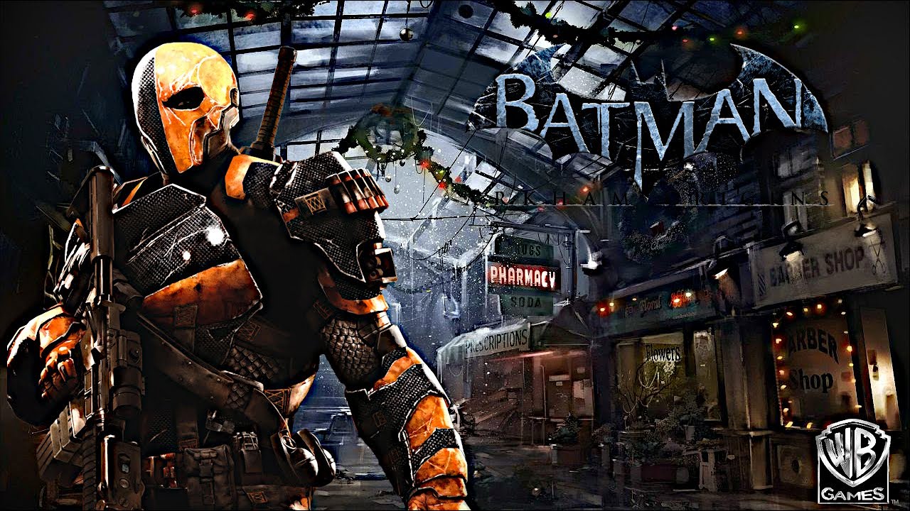 Batman Arkham Origins: Deathstroke Free Roam Gameplay
