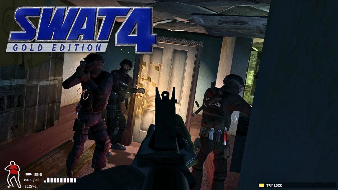 SWAT 4: Elite Force (2005) - PC Gameplay (Custom Mission)