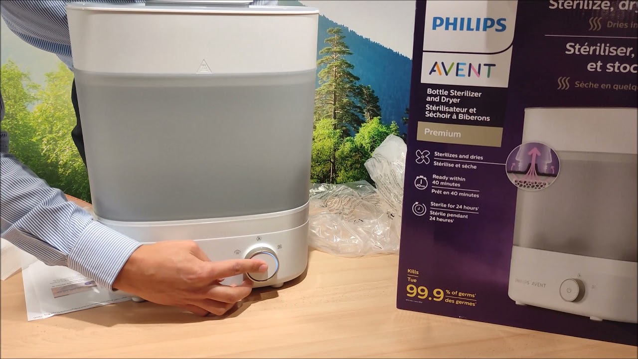 Esterilizador y secador eléctrico de Philips Avent Nuevo