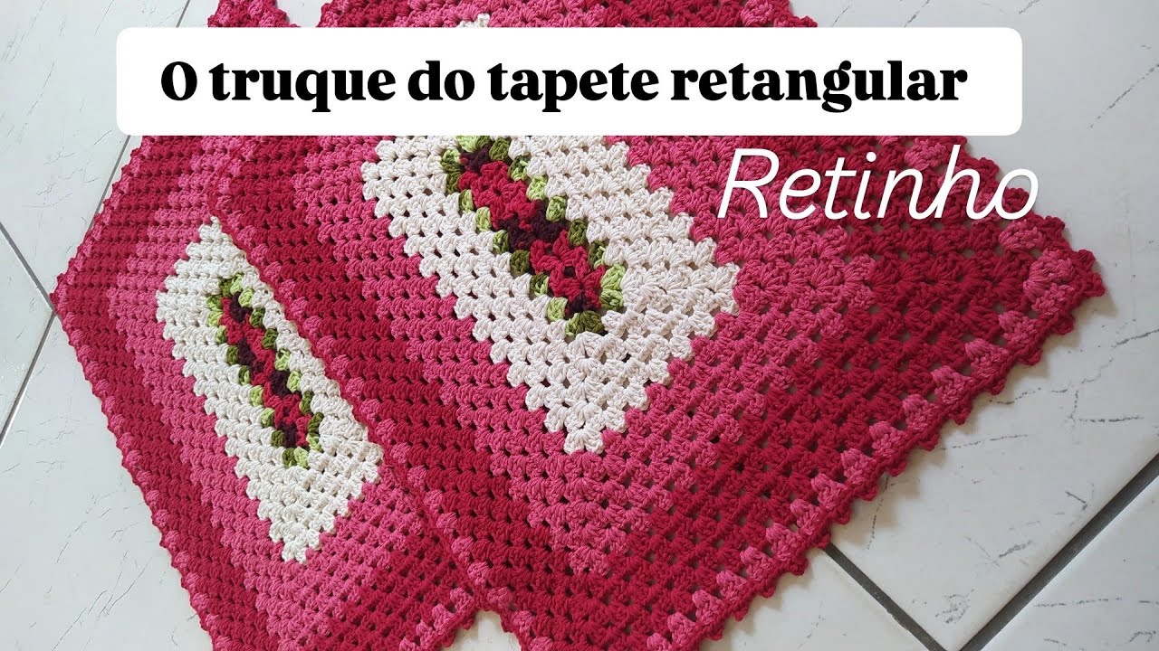 Tapete retangular,torto nunca mais/truque que ninguém te conta sobre o tapete retangular retinho
