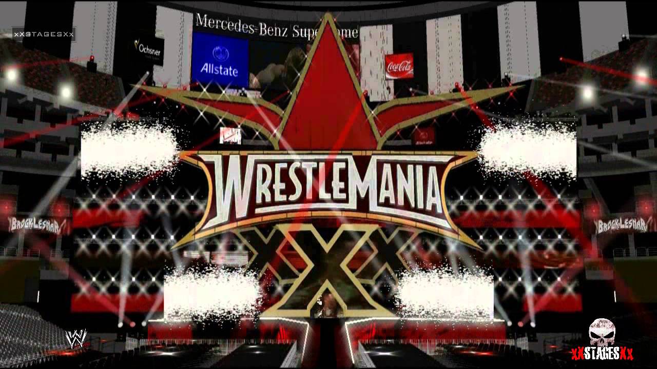 WWE Stage Brock Lesnar - Wrestlemania XXX