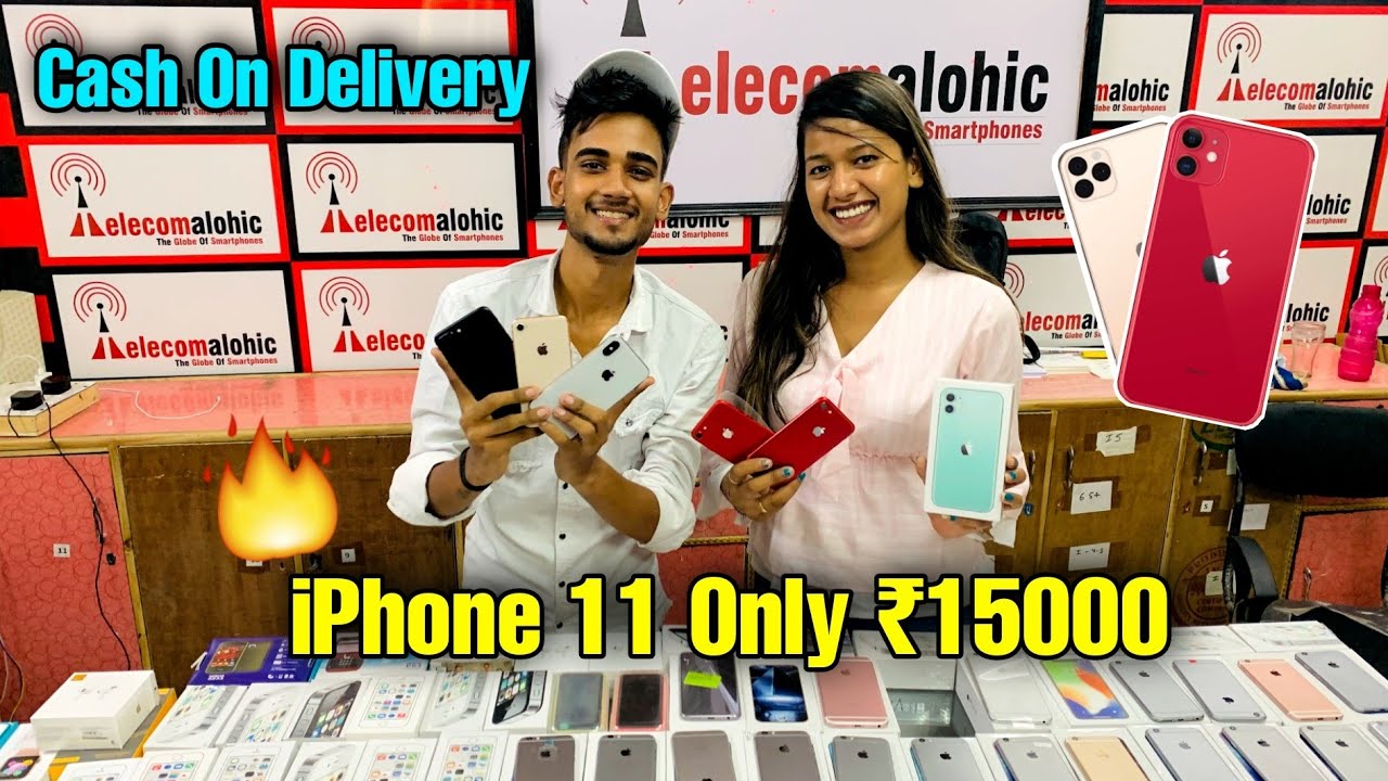 Cheapest iPhone Market In Delhi | iPhone 11 ₹15000 | Second Hand Mobile | Mobile Market Delhi