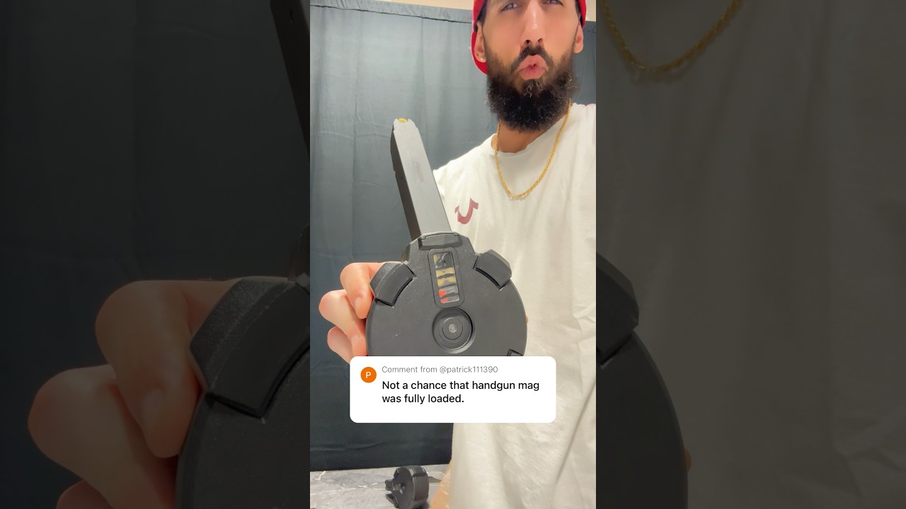 What&rsquo;s so hard about fully loading a Glock drum? 🤔 #glock #magpul #drum