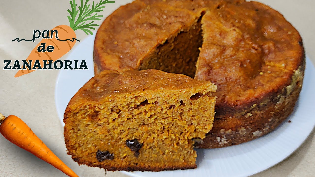 PAN de ZANAHORIA fácil en olla a Presión (Olla Exprés) | Receta Especial