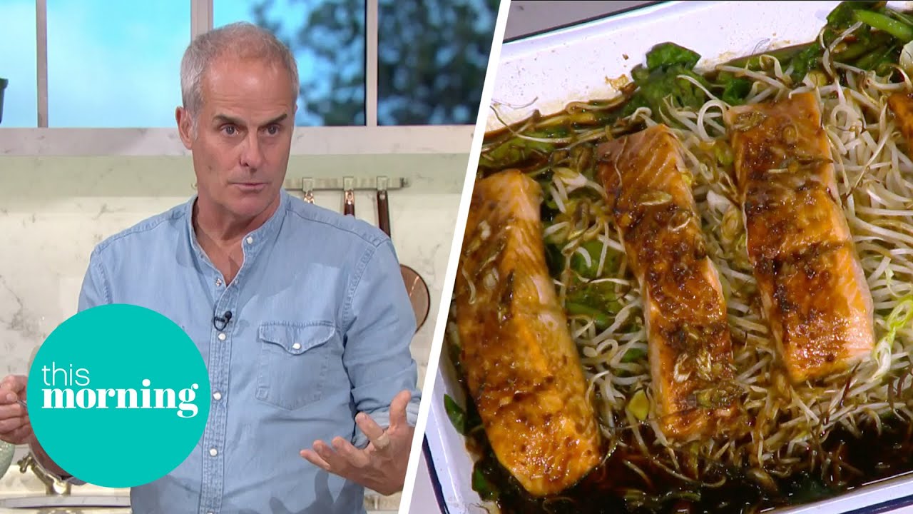 Phil Vickery&rsquo;s 20 Minute Miso Salmon Traybake | This Morning