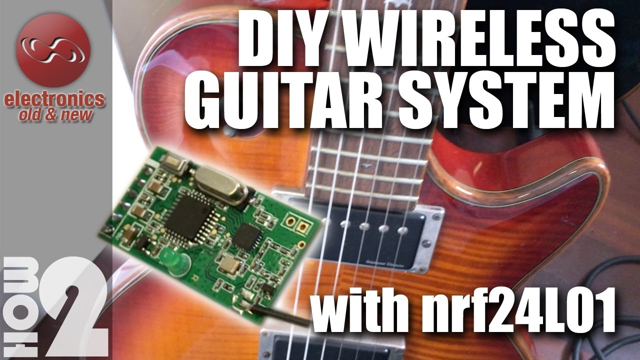 Беспроводная гитарная система своими руками на основе NRF24L01