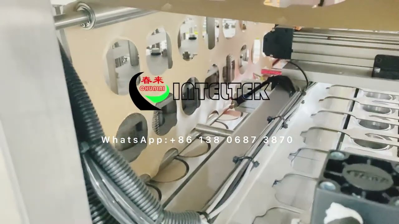 Hummus Kraft paper cup filling and sealing machine