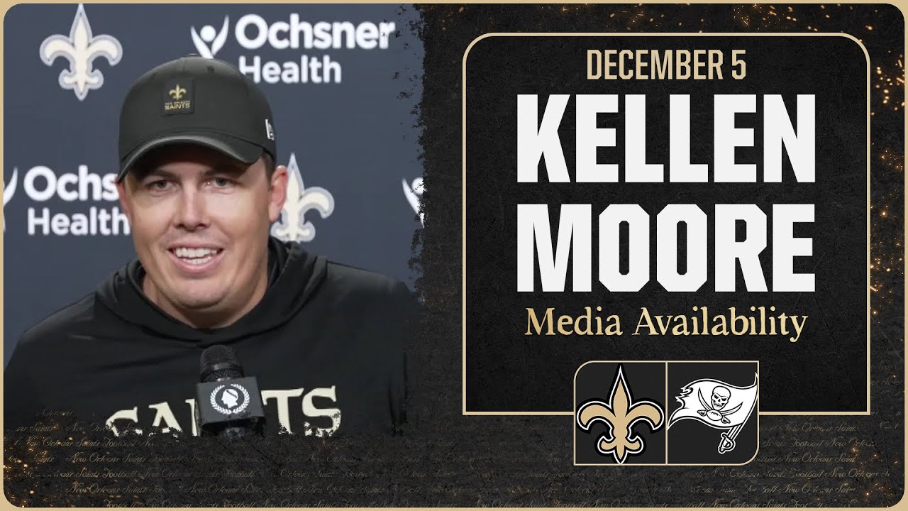 Келлен Мур рассказывает о матче против «Бакканирс» | New Orleans Saints