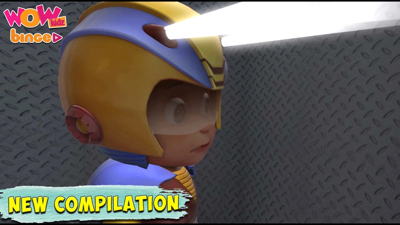 Vir The Robot Boy | Best Action Scenes Compilation - 385 | Wow Kidz Binge