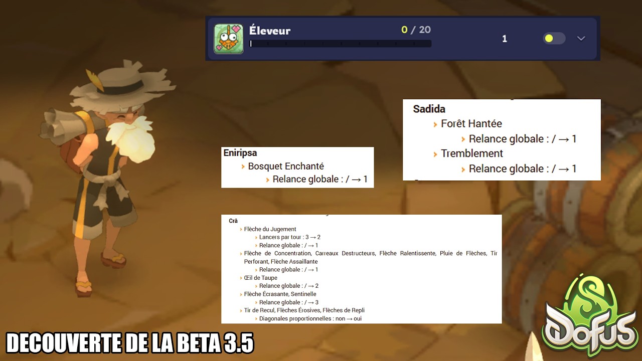🔥 CORPS ALTERNATIFS, MAJ ÉLEVEURS & FIN DES TEAM FARM ? 😱 | BÊTA 3.5 | DOFUS