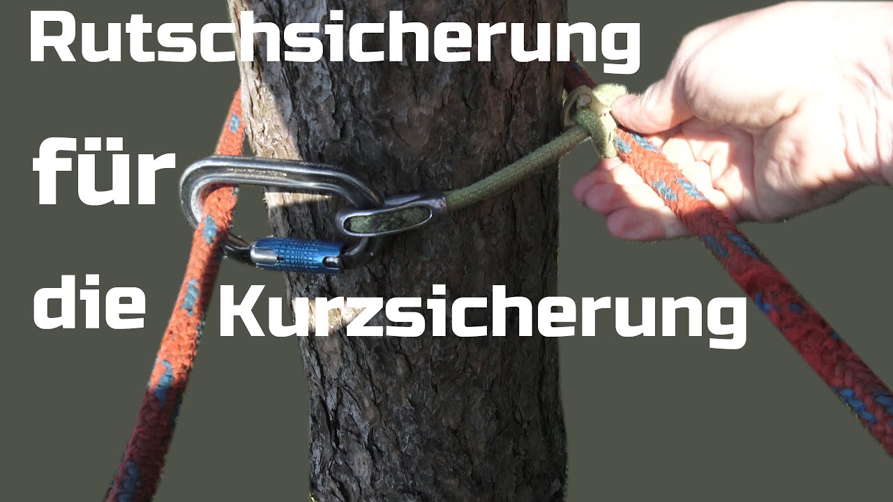 Kennt Ihr die Rutschsicherung für die Kurzsicherung?