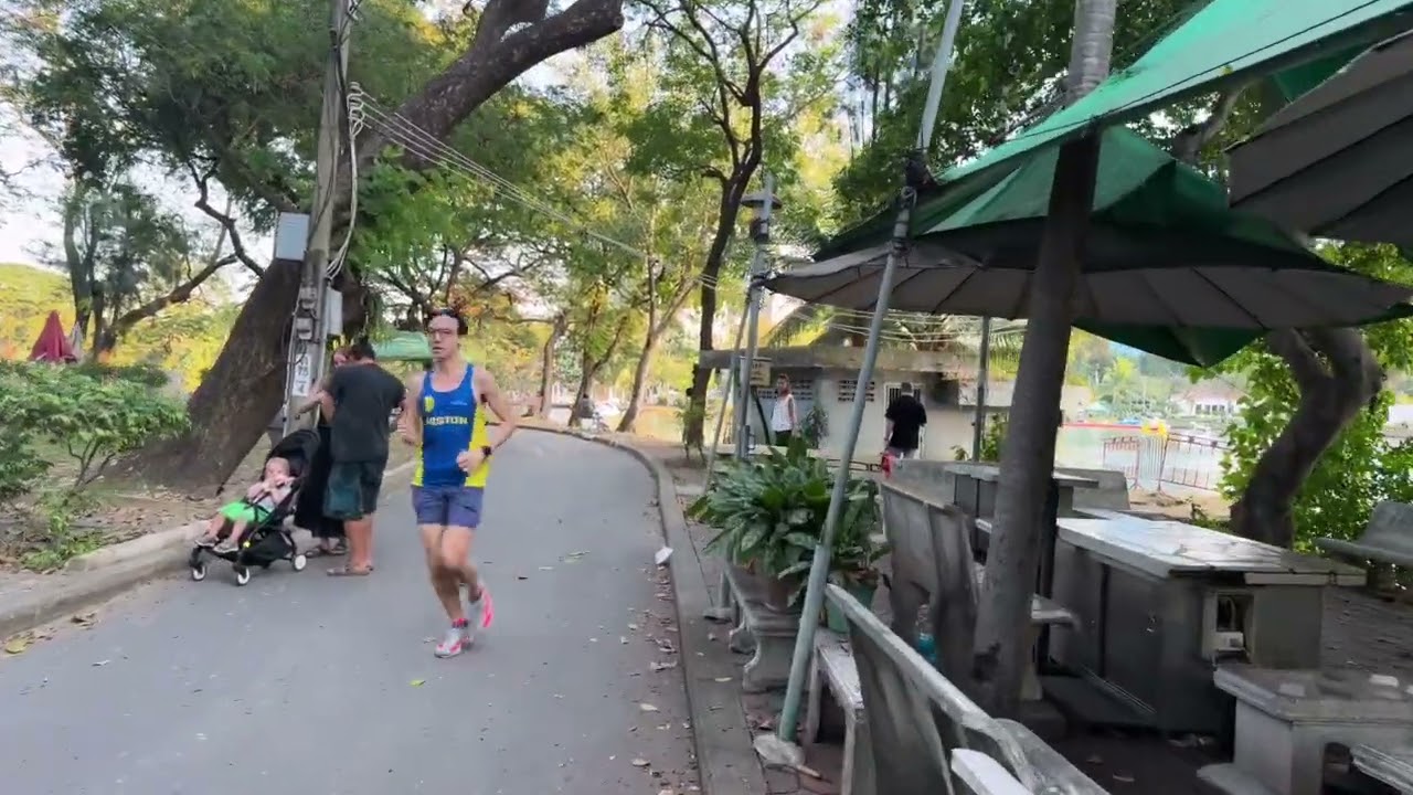 Beautiful Lumpini Park Thailand Bangkok