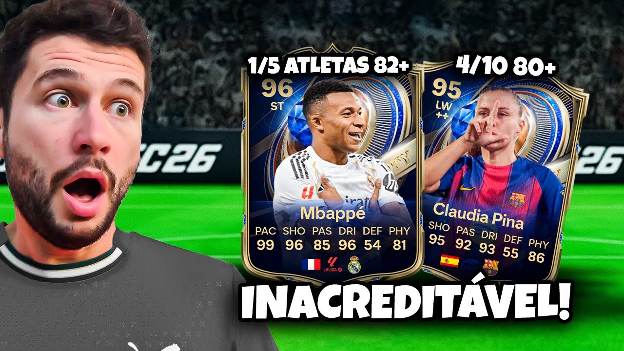 OS TOTYS ESTÃO VINDO NESSES PACKS ALEATORIOS! 😱 ABRI MAIS DE 30K DE FC POINTS E OLHA OQ ACONTECEU..