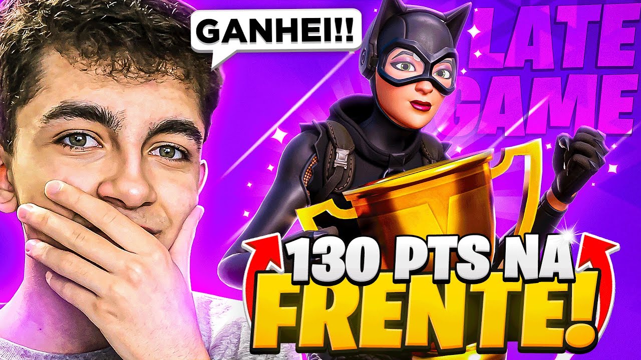 GANHEI O CAMPEONATO COM 130 PONTOS NA FRENTE - FORTNITE
