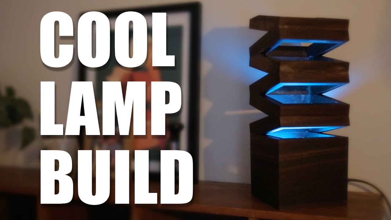 DIY Lamp Build | Woodworking Vlog 6