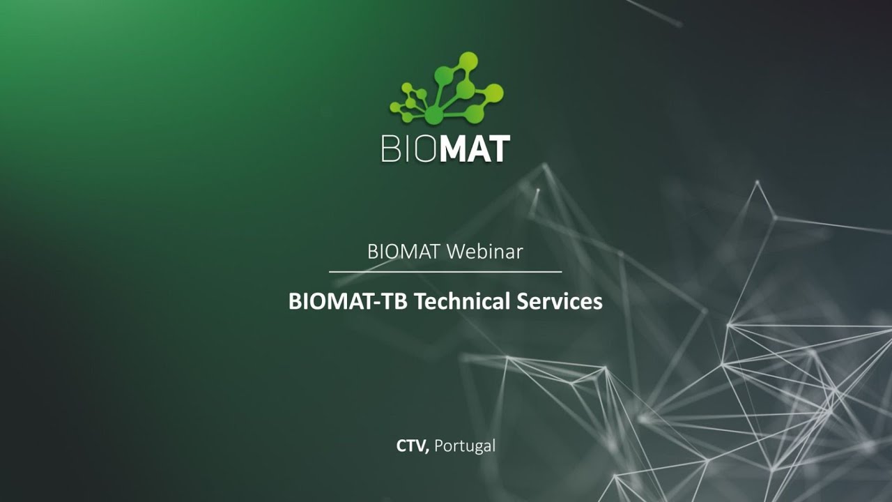 BIOMAT - Technical Services Webinar