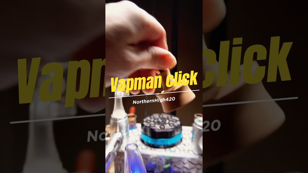 Vapman Click: Trying it with some Bubble.  #nowinhale #vas #vapman #vapmanclick