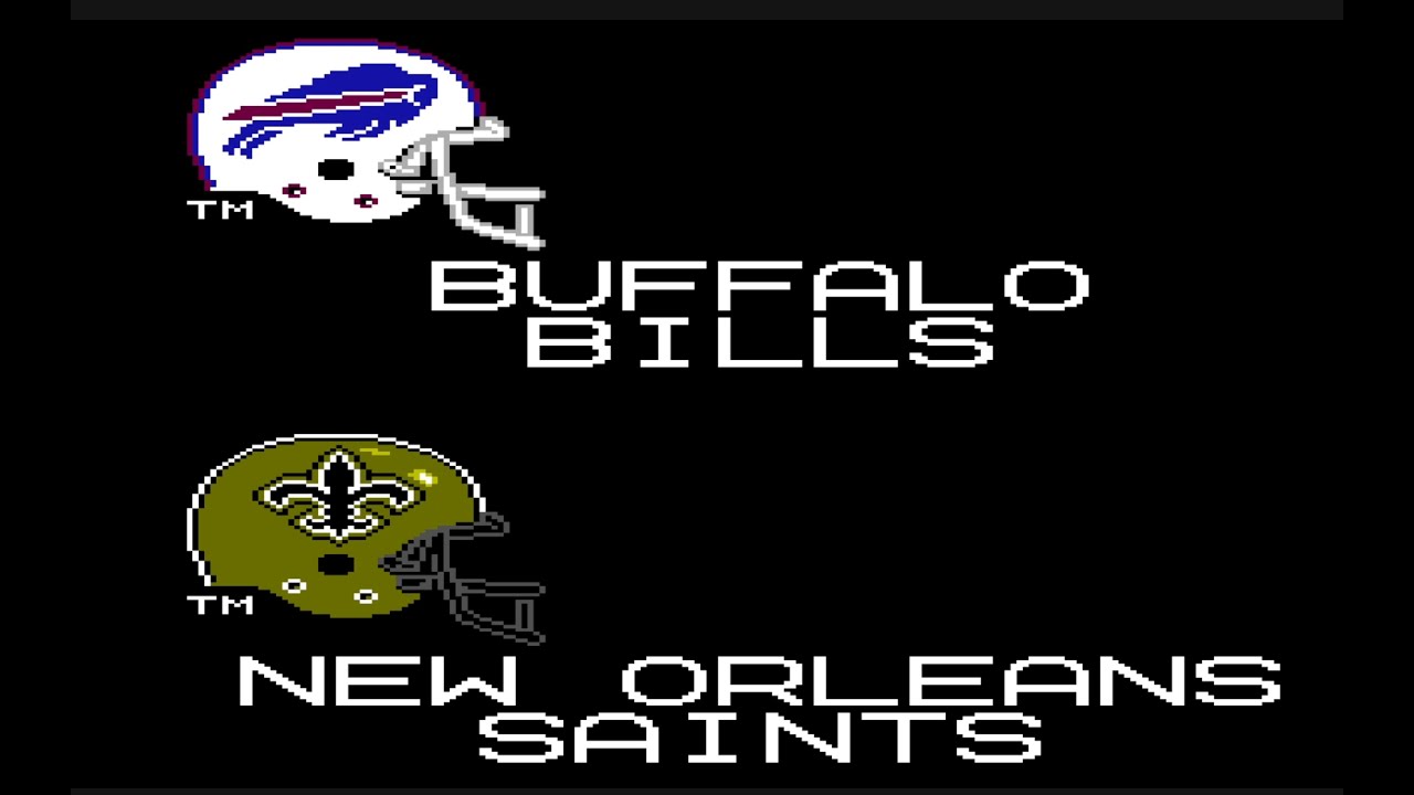 Tecmo Super Bowl 2025 Season NO vs BUF week 4⚜️🦬🏈