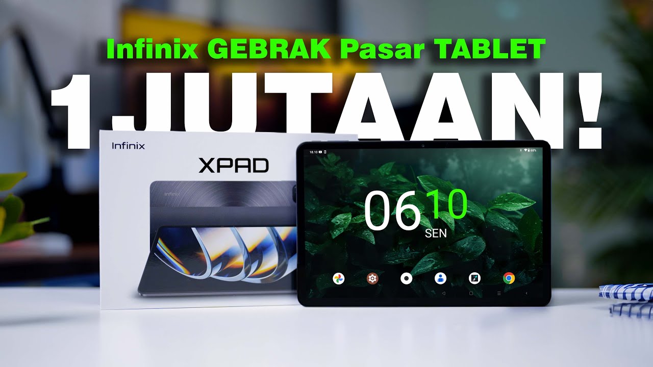 SIAP PERANG!! Ini Sang RAJA BARU Tablet 1JUTAAN!! Infinix XPAD