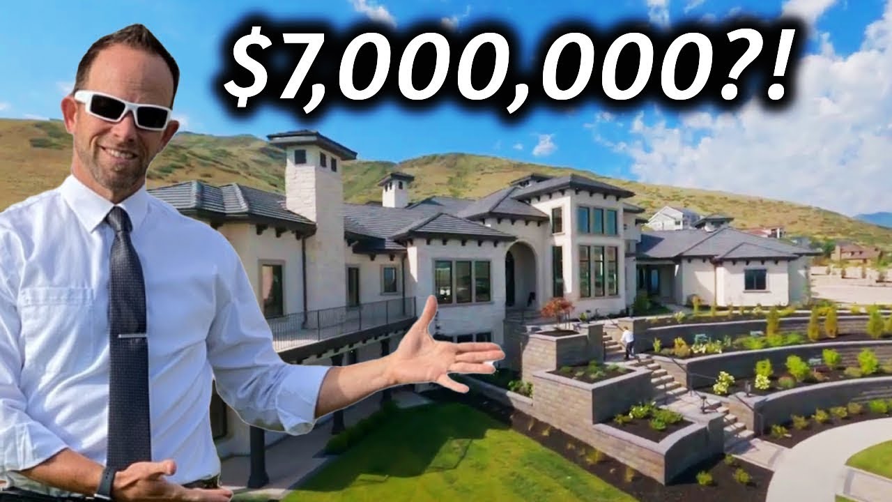 The Most In-depth Look at The Massive Utah Mansion (Salt Lake Parade of Homes)
