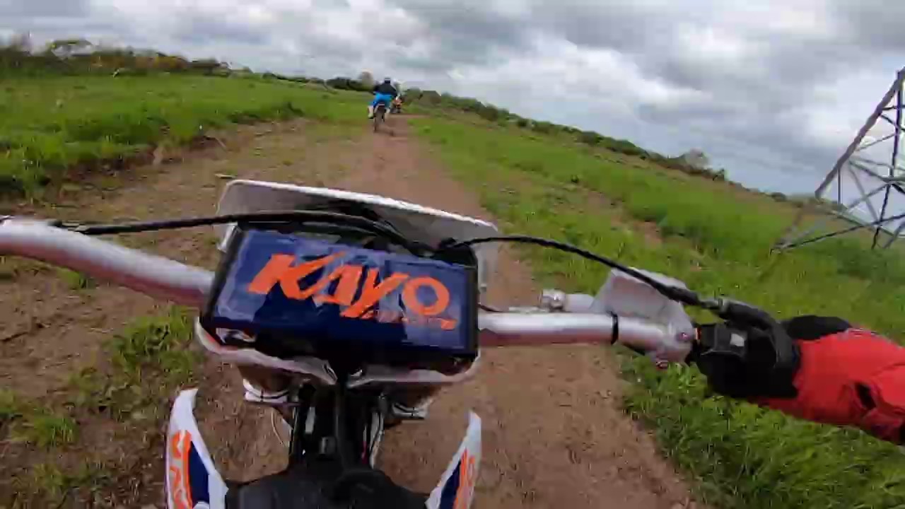 MX POWOLNIACY TEAM  KAYO T4 Enduro vs Japan crossbikes