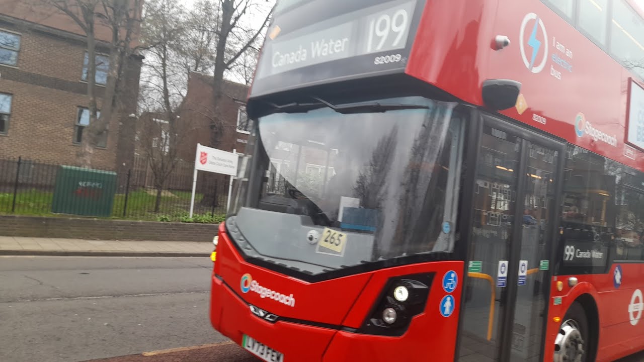 Stagecoach London Route 199 - 82009e LV73FEM 4/2/24