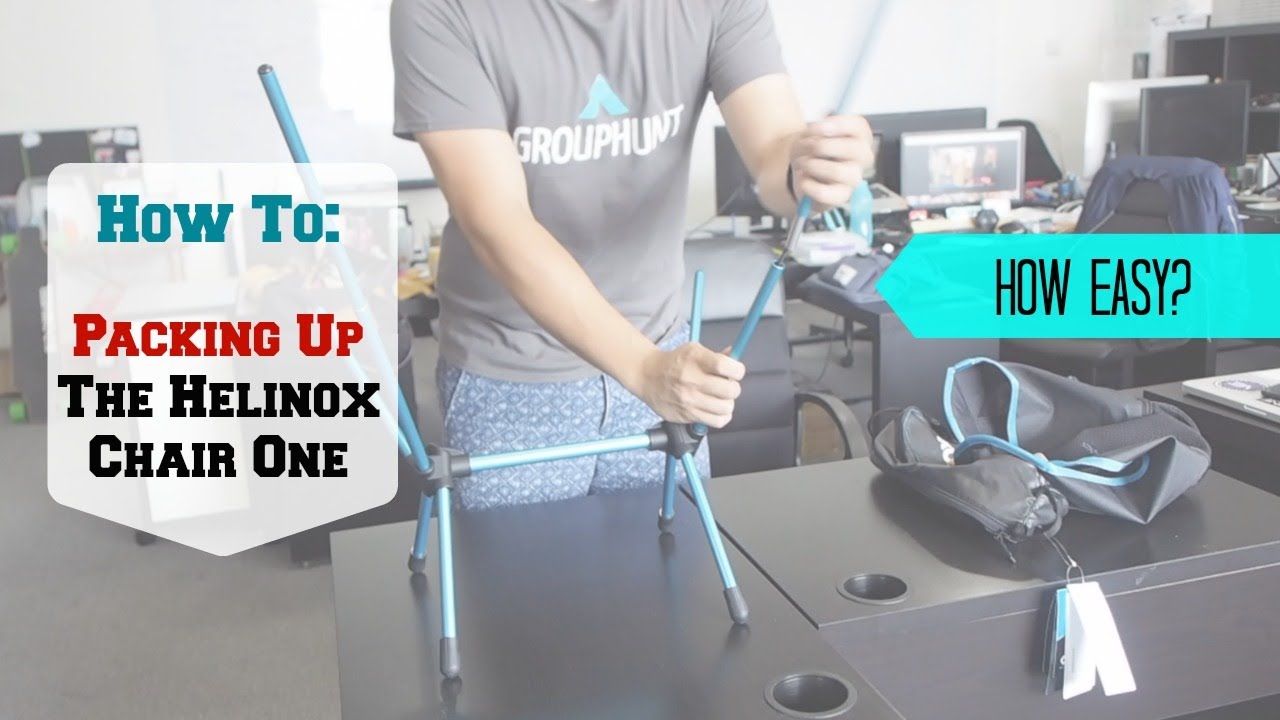Packing Up the Helinox Chair One | As easy as it looks?