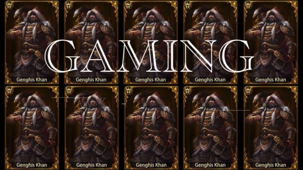 Evony- The top 6 Wall Generals with Statistics
