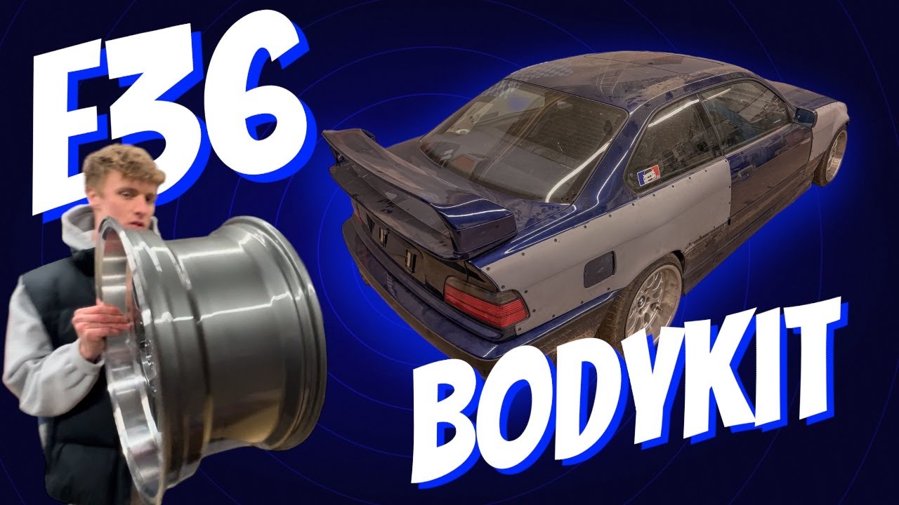 BREITER und TIEFER ! Bodykit am BMW E36| 404.Garage
