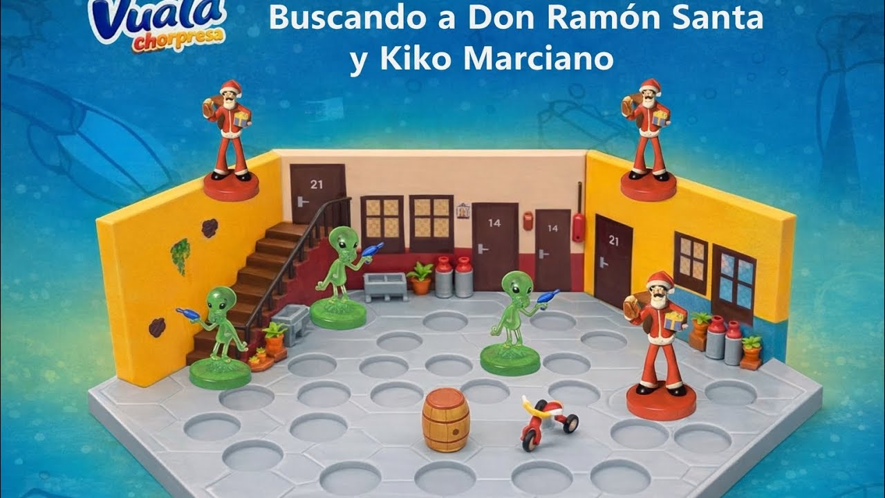 Buscando a Kiko Marciano y Don Ramón Santa de Vualá Sorpresa 
