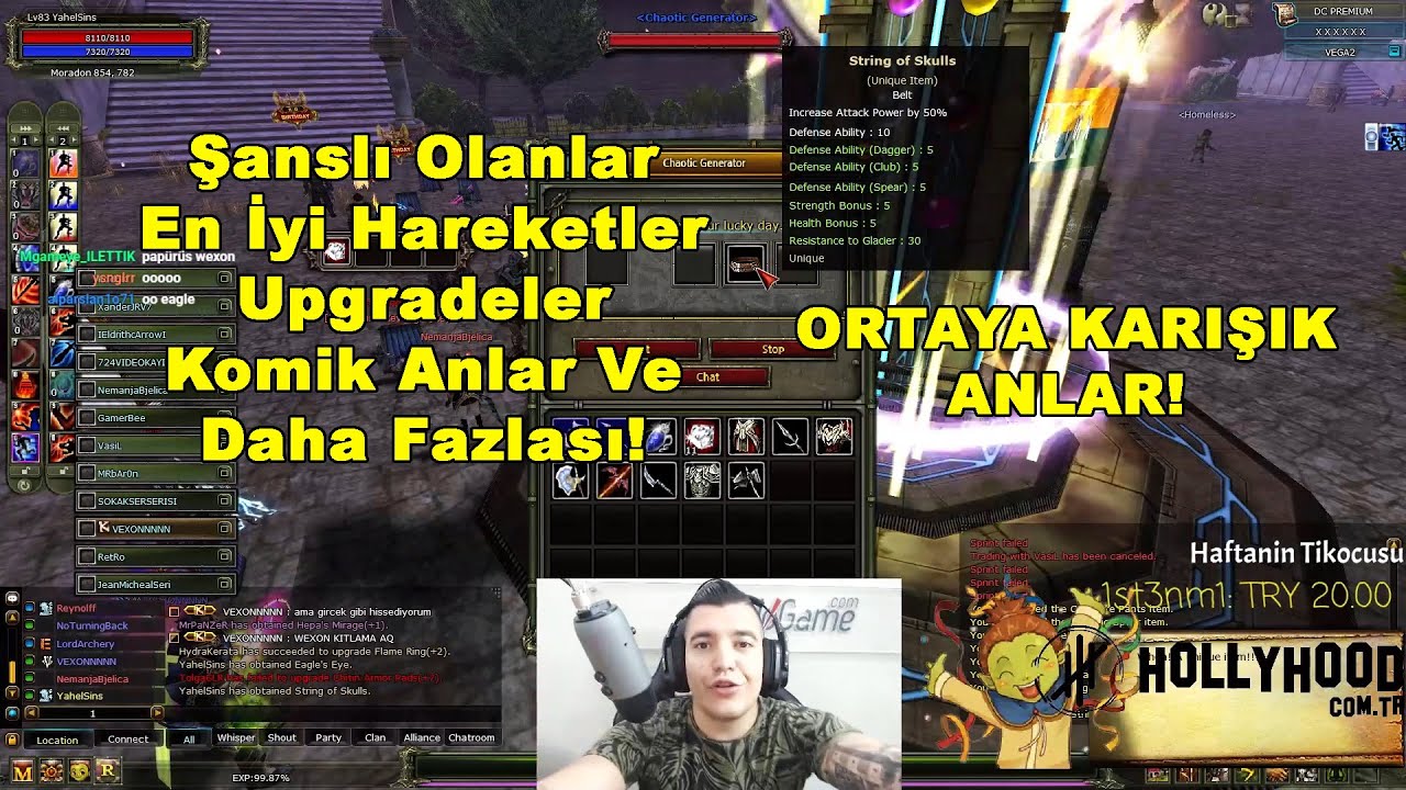 Şanslı Olanlar, En İyi Hareketler, Komik Anlar Ve Daha Fazlası! Knight Online Ortaya Karışık Anlar 3