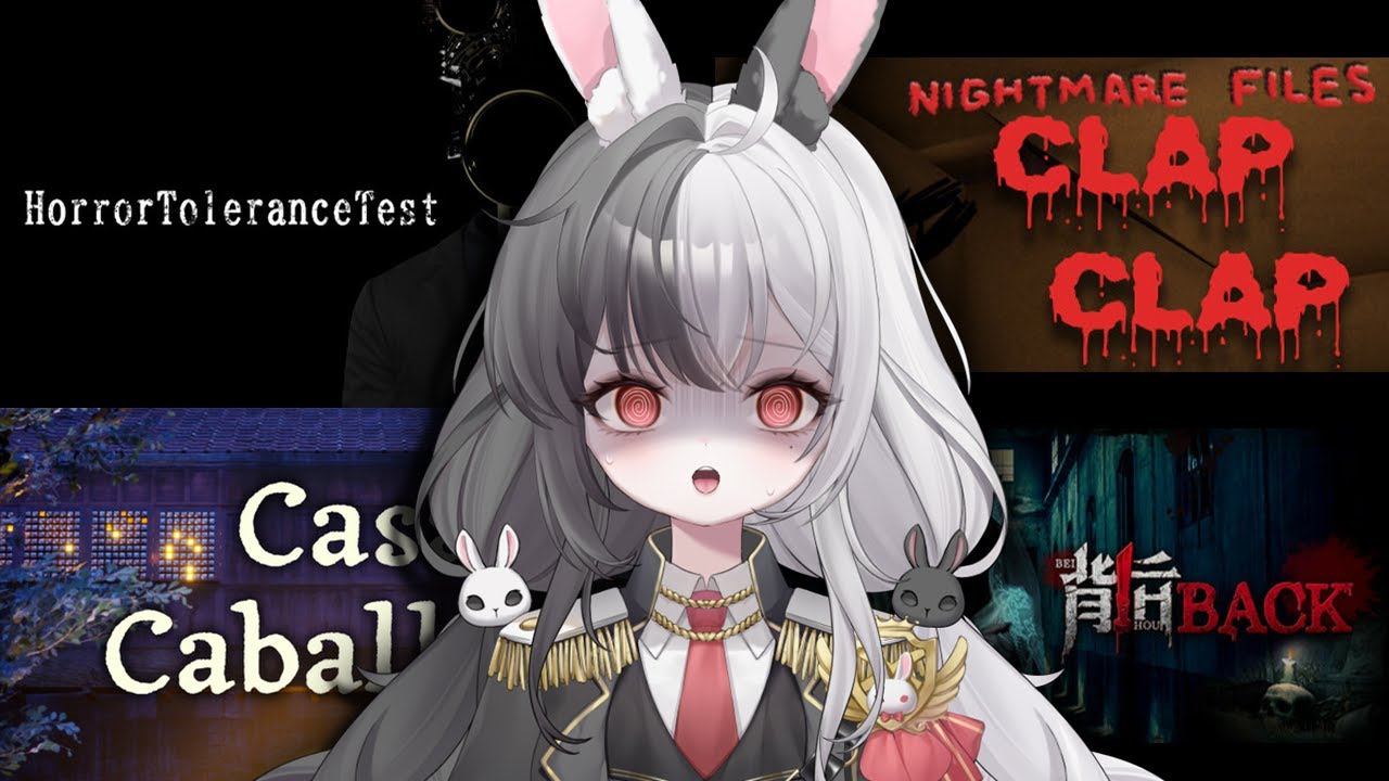 Happy halloween!! 4 horror games in one MONKA