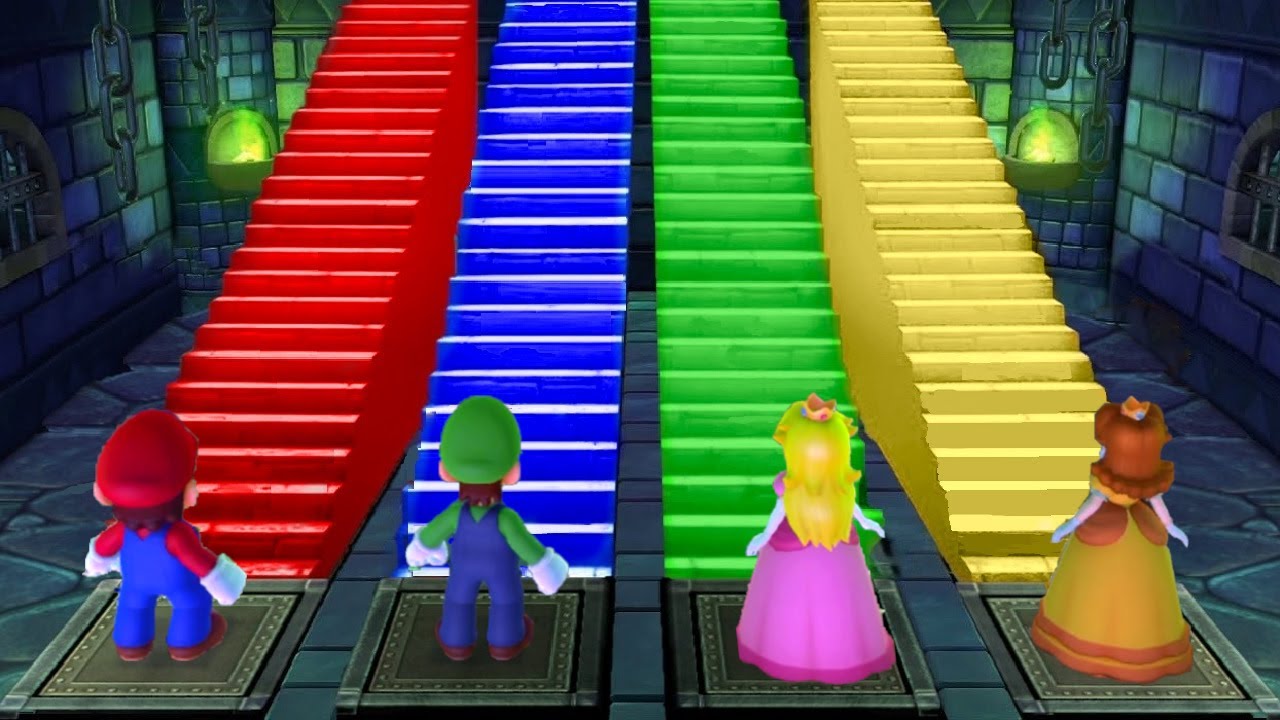 Mario Party Series - All Minigames (Through Super Mario Party)