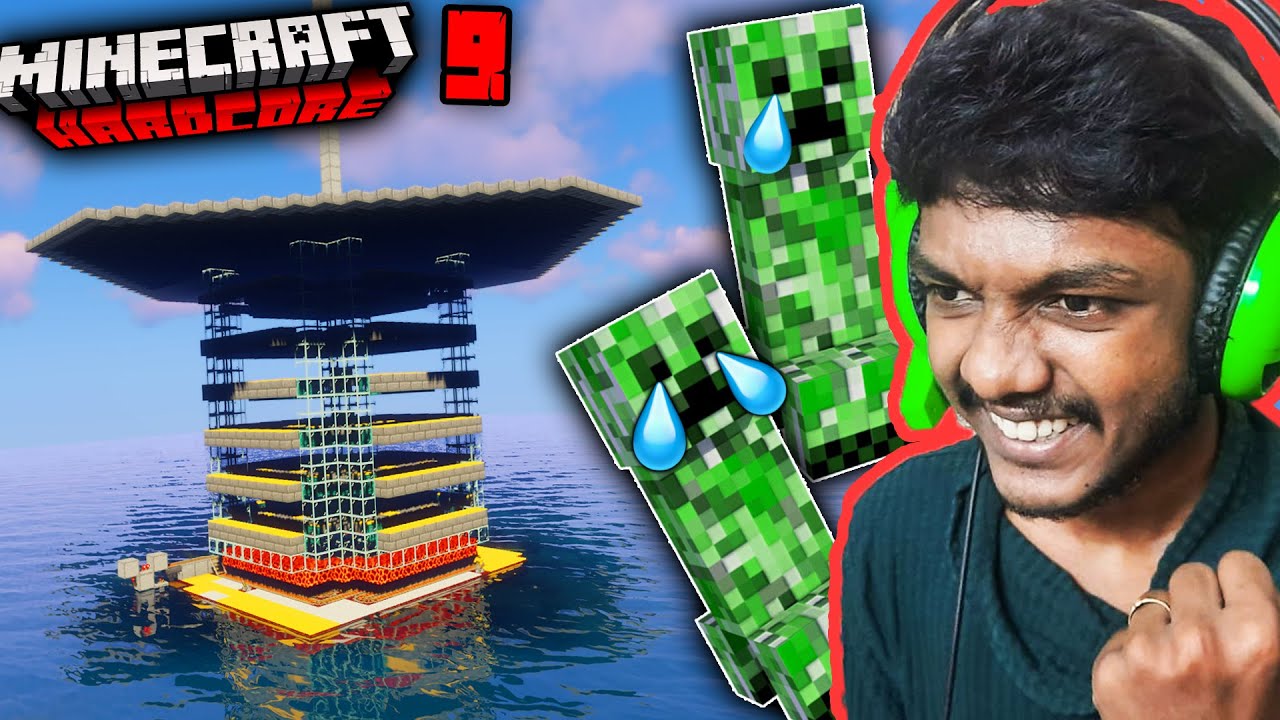 Tamil || I Made The BEST Creeper Farm in Minecraft Hardcore Tamil